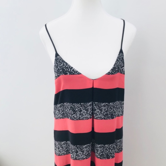 EIGHT SIXTY size 8-10 dress with spaghetti straps, black, pink and white - Picture 8 of 11